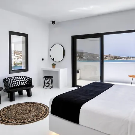Dazzling Mykonos Lvellie 6 Bedrooms Unique Aegean Sea Views * بسارو