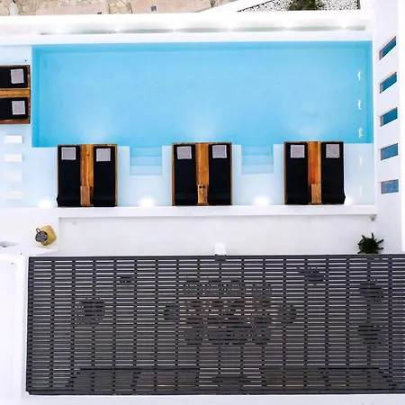 Dazzling Mykonos Lvellie 6 Bedrooms Unique Aegean Sea Views Private Infinity Pool Two Private Jacuzzis Psarou * Psarou (Mykonos)