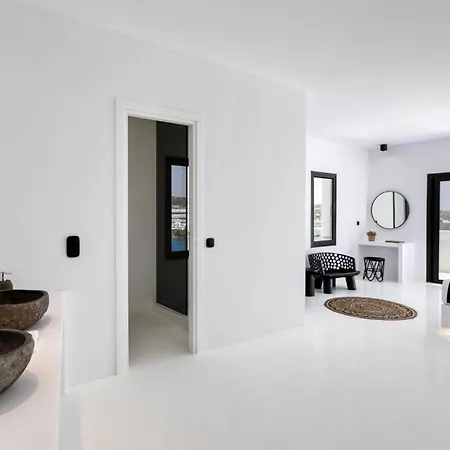 Villa Dazzling Mykonos Lvellie 6 Bedrooms Unique Aegean Sea Views Private Infinity Pool Two Private Jacuzzis Psarou Psarrou