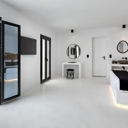 Villa Dazzling Mykonos Lvellie 6 Bedrooms Unique Aegean Sea Views Private Infinity Pool Two Private Jacuzzis Psarou