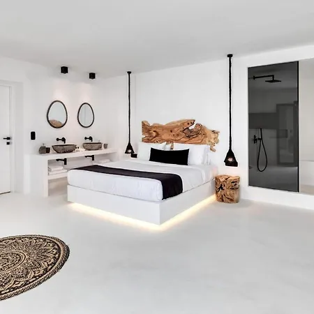Dazzling Mykonos Lvellie 6 Bedrooms Unique Aegean Sea Views Private Infinity Pool Two Private Jacuzzis Psarou Psarrou
