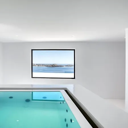 Villa Dazzling Mykonos Lvellie 6 Bedrooms Unique Aegean Sea Views Private Infinity Pool Two Private Jacuzzis Psarou